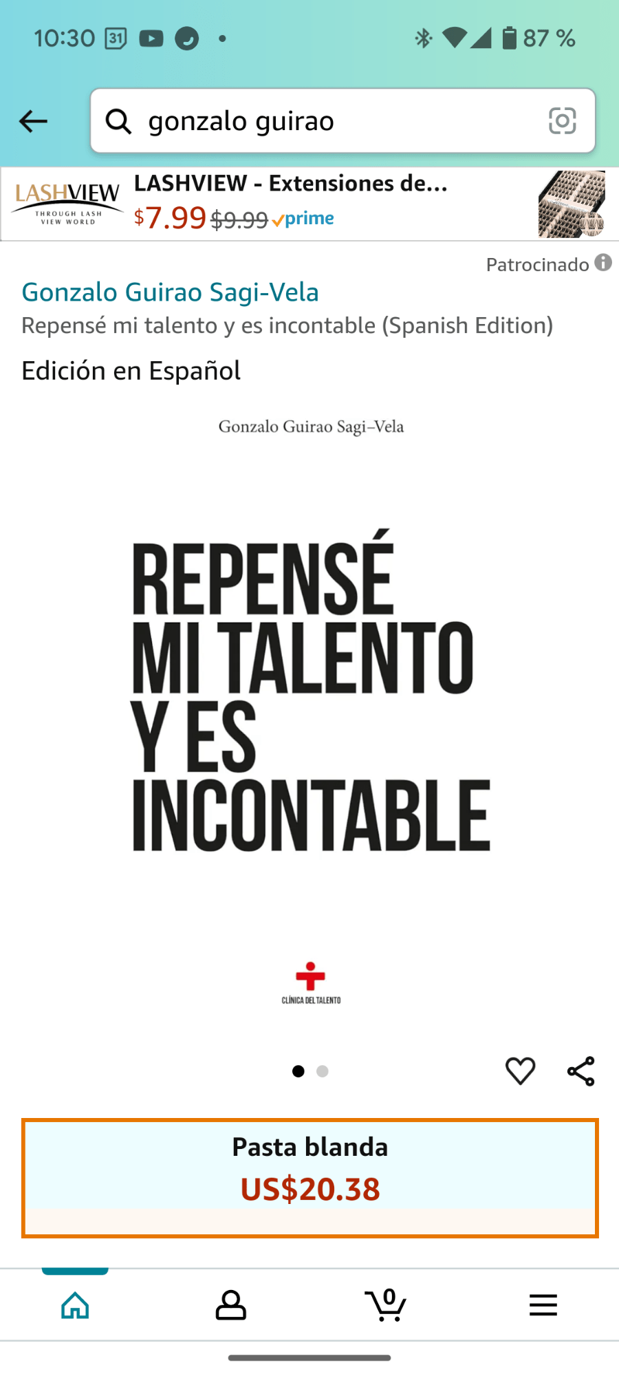 Capítulo final del libro que he&nbsp;escrito